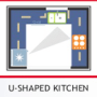 U-Shape Kitchen