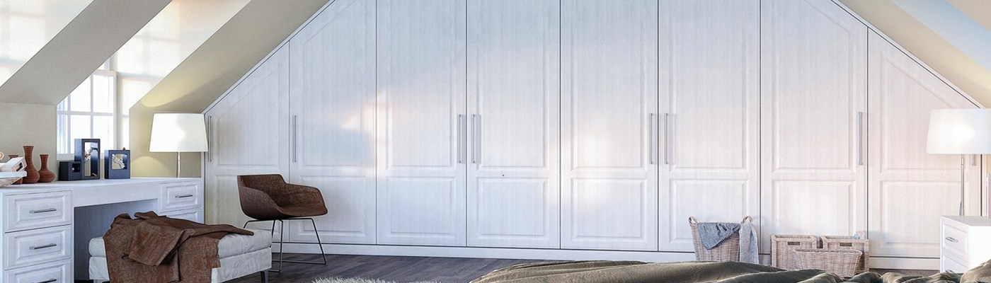 Sloped Wardrobe - Banner - affordable interior designers near me bangalore interior best interior designers near me cabinetry design mahabala gas in electronic city