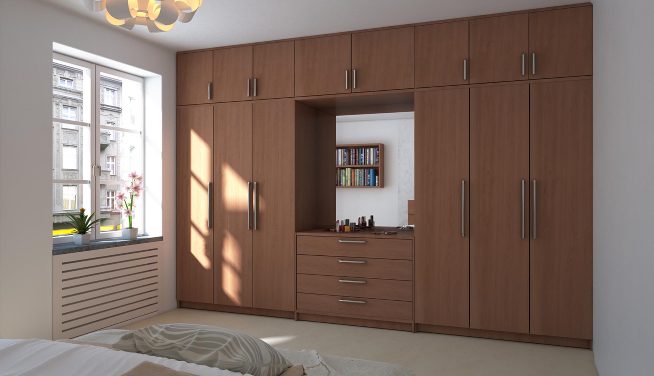 Swing Door Wardrobes - cheap and best interior designers in bangalore gm infinite ecity town GM Ambitious Enclave shriram signiaa electronic city