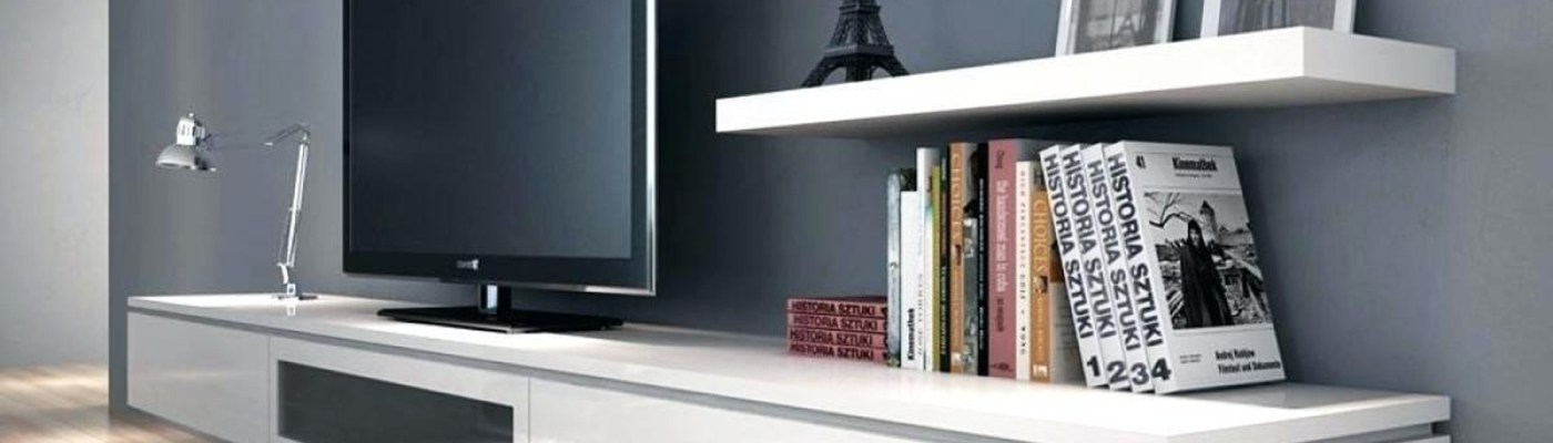 A floating TV Unit - Banner Electronic city interior design best interior decorators