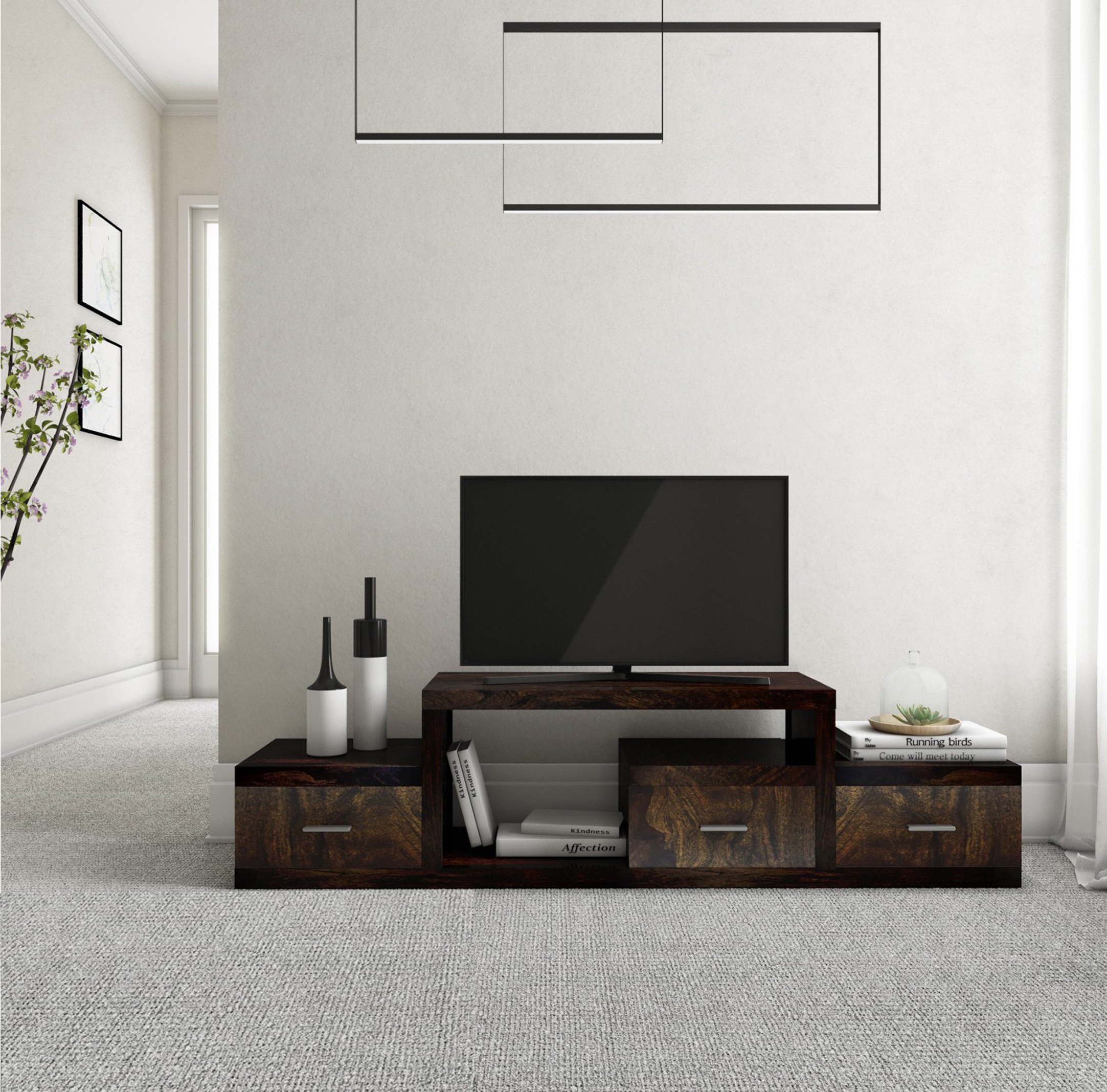 A Small TV Unit - interior designers in bangalore interior designers in electronic city bangalore interior decorators in electronic city