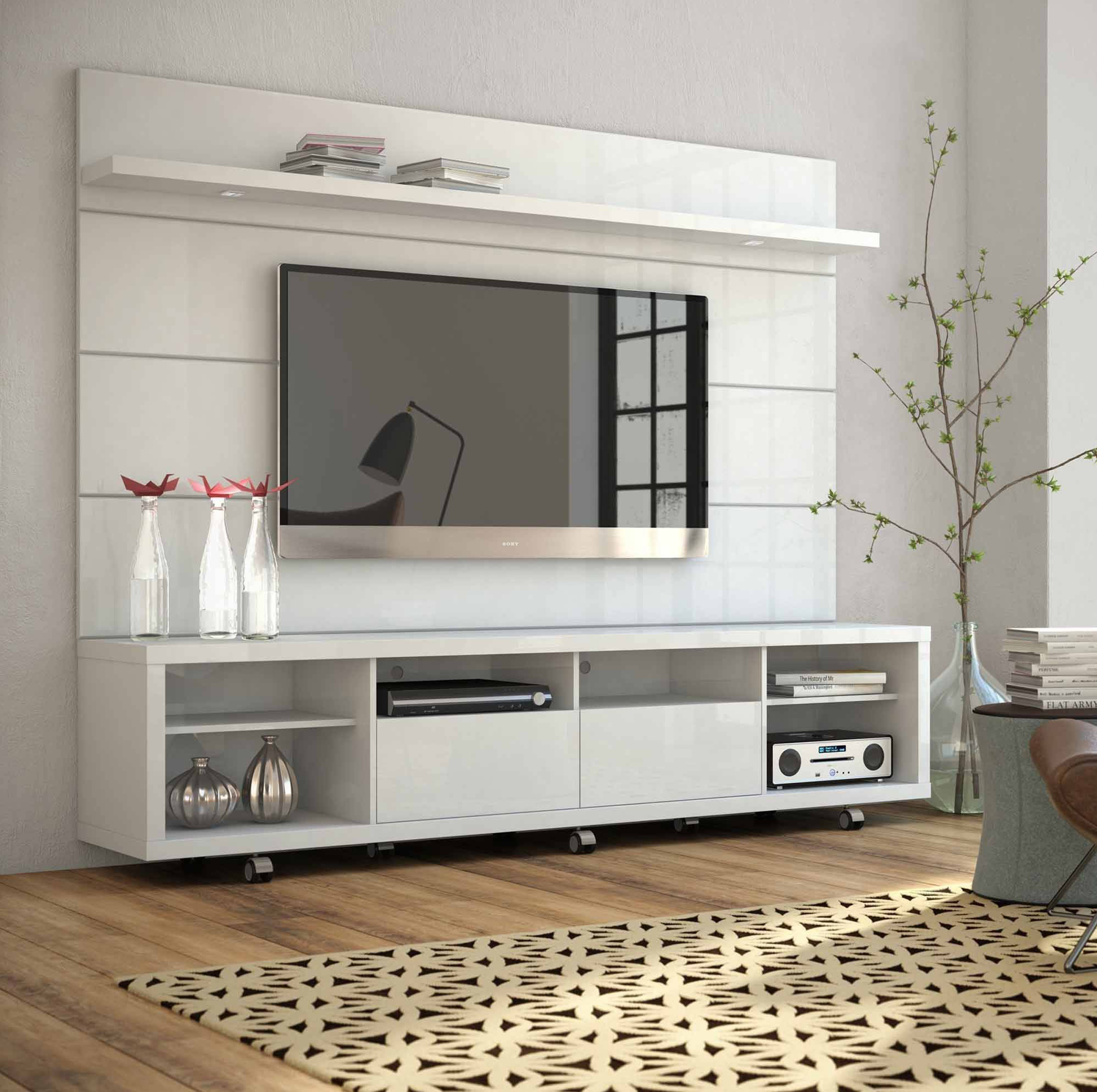 TV Entertainment Centre - tv cabinet design modern gohappy hypermarket electronic city Good Interiors