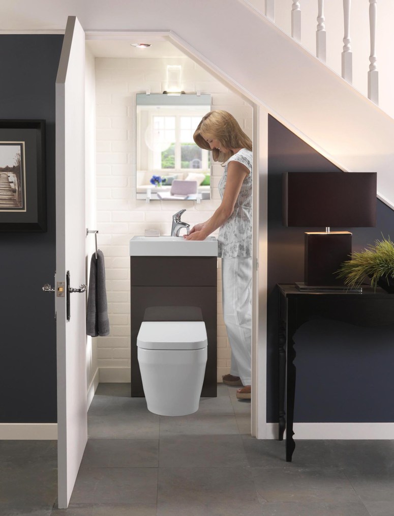 Under Stair Bathroom or Restroom interior design interior design near me building design home interior home interior design