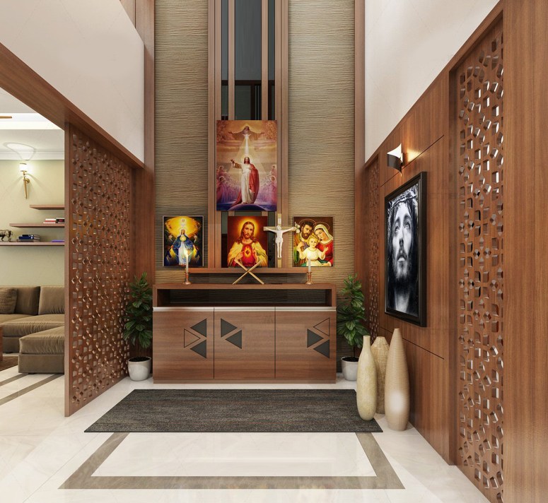 Christian Prayer Room Design Christian Prayer Hall Unit by Interior Era catholic prayer room design