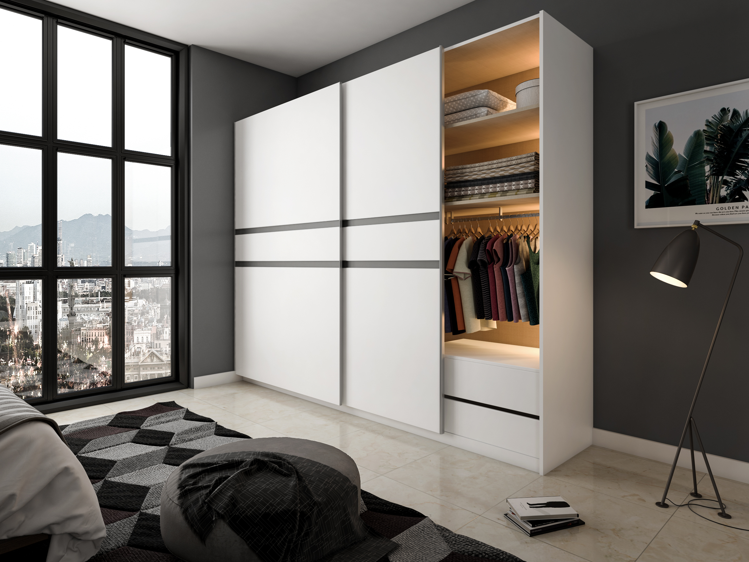 Sliding Door Wardrobe Electronic City Interiors Wardrobe for Kids house interior house design