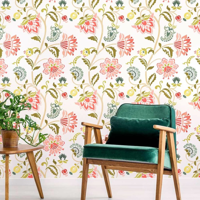 Stencil Painting Stencil Painting_extra large wall stencils stencil designs for wall painting royal design studio stencils india interior designers in bangalore best interior designers in electronic city bengaluru