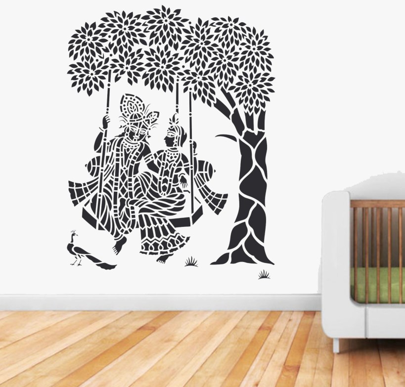 Stencil Painting Stencil Painting_paint stencils for walls in india bedroom wall stencils design interior office near me interior work near me best interior decorators available at electronic city bangalore