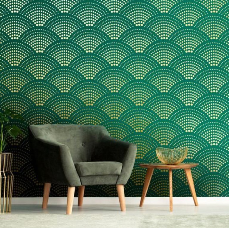 Stencil Painting Interior Era