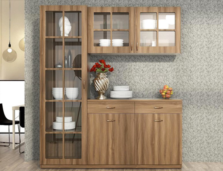 Crockery Unit Design_Crockery Unit Decoration_Modern Crockery Dining Unit_Best Crockery Unit Collections_interior office near me_kitchen tall unit_electronic city interiors