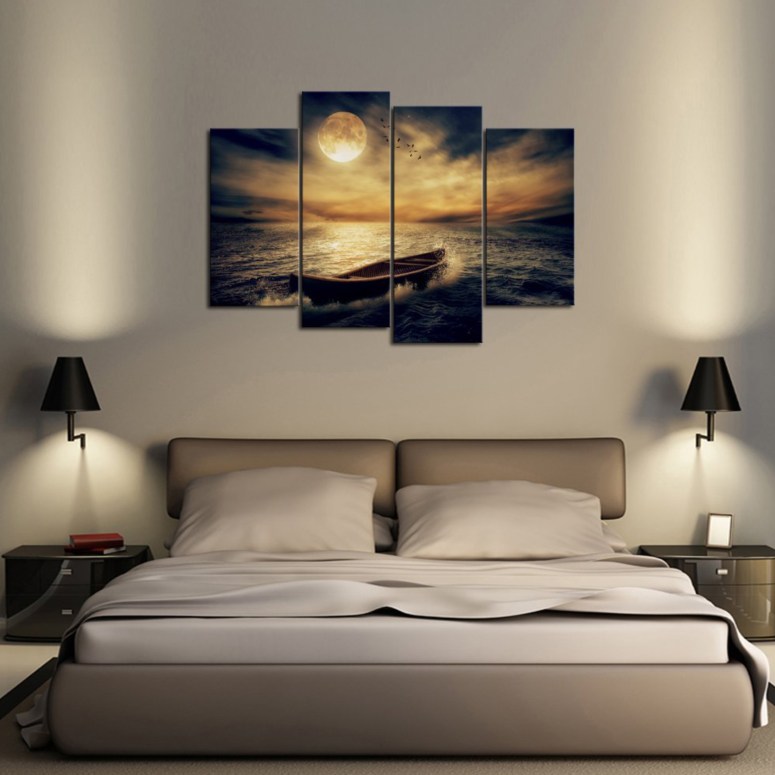 Bedroom Interior_Bedroom Art Work_Paintings for Bedroom_Canvas Painting for Bedroom _Good Interior Decorators in Electronic City_Nearest Interior