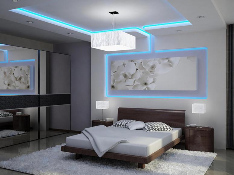 Bedroom Interior_LED Designs for Bedroom_Best LED Decoration for Bedroom_LED Lights for Bedroom_LED Strip Lights for Bedrooms_Best Interior in Electronic City Bangalore_Interior Era