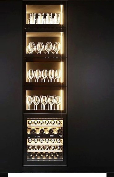 Home Bar Cabinet by Interior Era Bangalore