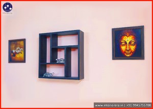 Living Room Designer Shelf