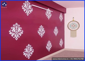 Stencil Wall Painting Design