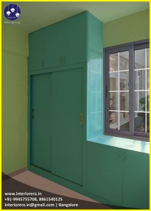 Master Bedroom Wardrobe Design_External View