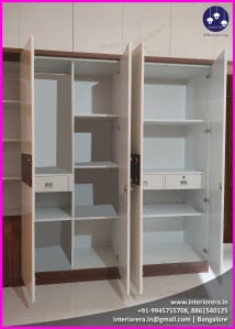 Wardrobe Internal Section Design
