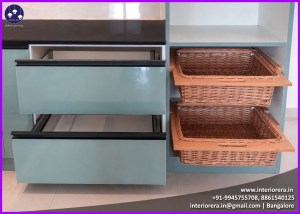 Tandem Boxes & Wicker Basket Unit